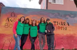 Vachug sigue pintando la ciudad incentivando a la conciencia ambiental