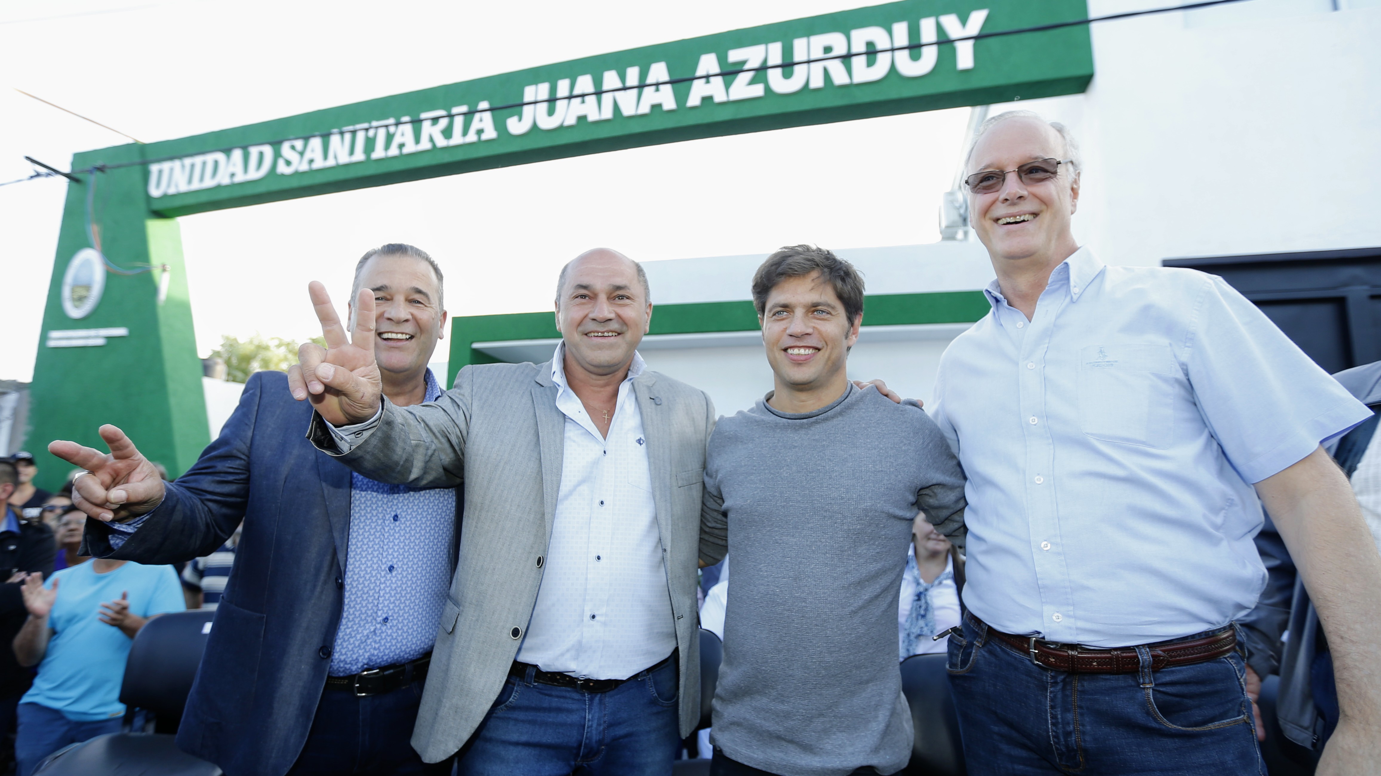 En la tarde de este miércoles se llevó a cabo la inauguración del Centro de Salud N° 298 “Juana Azurduy” de la localidad de Punta Lara. El acto fue encabezado por el intendente Mario Secco junto al diputado nacional, Axel Kicillof y el exministro de Salud, Daniel Gollán.