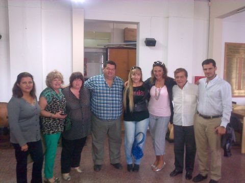 Campagnoli visitó Berisso y explicitó su apoyo a los candidatos locales