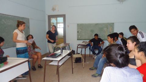 Acciones de promoción de la salud en instituciones de Villa Argüello