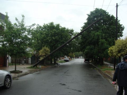 EDELAP informó sobre los daños de la tormenta