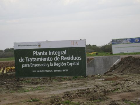 Creciente malestar por la paralización de obras en la planta de residuos