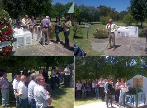 El Partido Justicialista homenajeó a los militantes en el Cementerio Parque