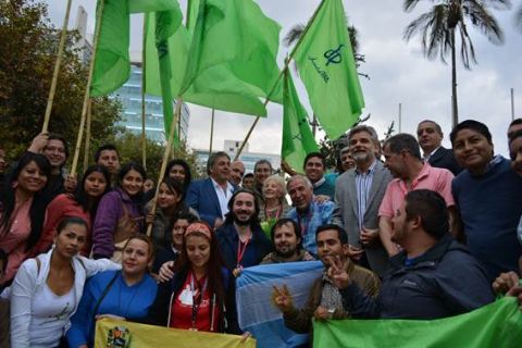 Encuentro Latinoamericano Progresista apoyó a la formula Scioli-Zannini