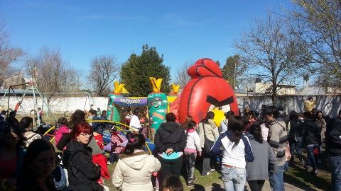 Festejo por el Día del Niño con alerta de derrumbe en el Jardín N° 904