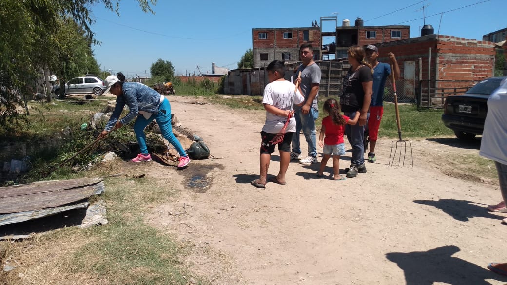 Villa Paula: Mancomunados en pos de mejorar el barrio