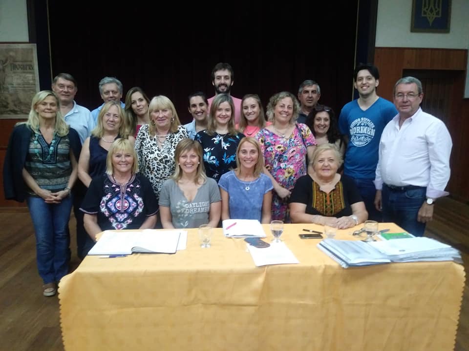 La Asociación Ucrania de Cultura Prosvita, filial Berisso realizó el último domingo la Asamblea Anual Ordinaria, quedando conformada una nueva comisión directiva.