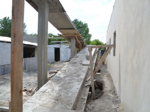 Avanza la construcción del Centro Cultural y Deportivo “Néstor Kirchner”