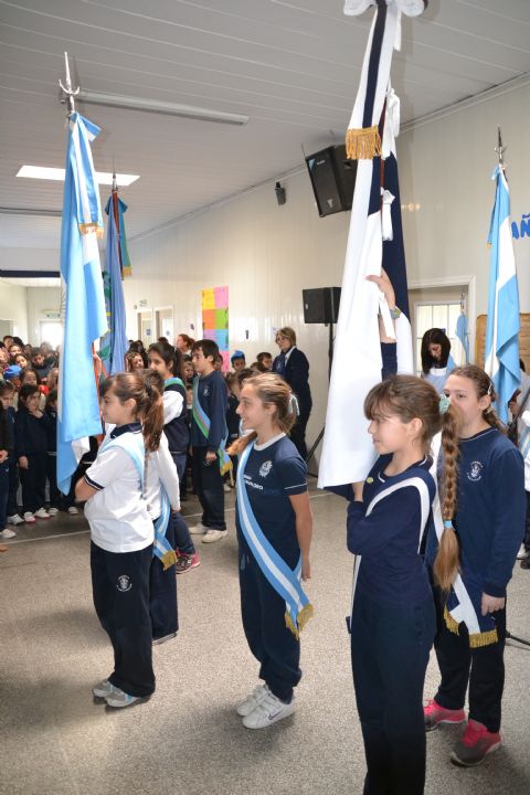 Se realizó el acto escolar en homenaje al General don José de San Martín