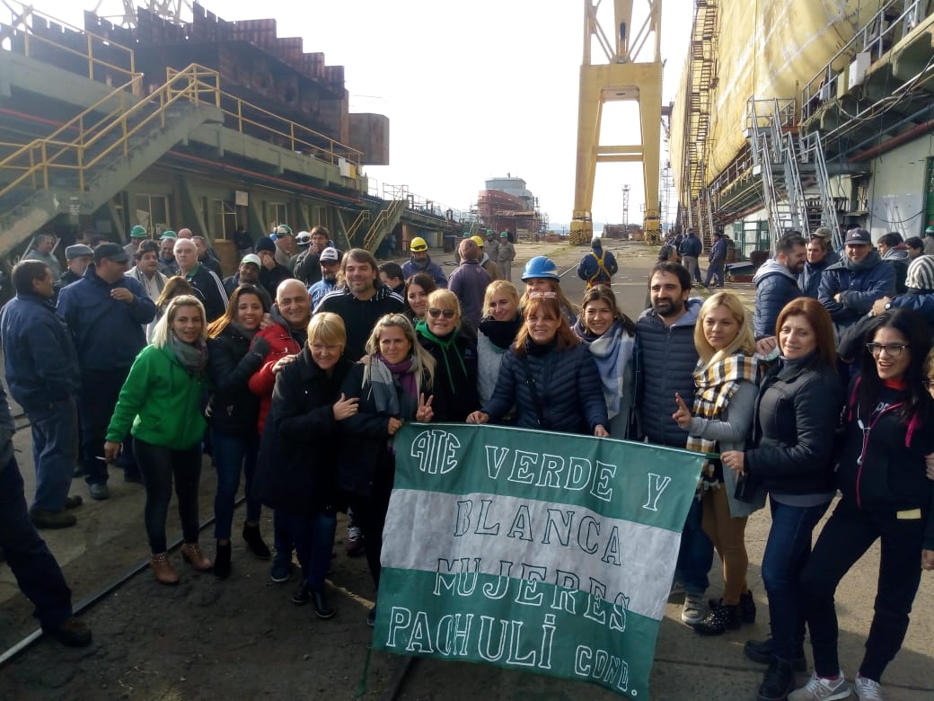 Tras el lanzamiento de la lista ATE Verde y Blanca Seccional Ensenada que se llevó a cabo en el Club de Astilleros, este jueves dialogamos con el candidato a secretario general, Vicente “Pachuli” Ignomiriello, quien se refirió a las actividades que están realizando, de cara a los comicios sindicales del 7 de agosto.