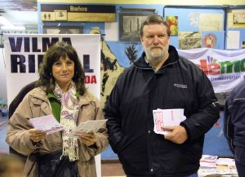 Vilma Ripoll recorrió La Franja