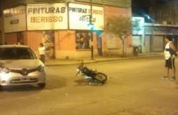 Motociclista herido por choque en Montevideo y 15