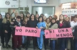 El Hospital de Berisso se manifestó en contra la violencia de genero