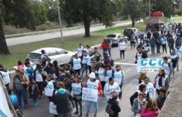 Corte en la Avenida 60 mano Berisso-La Plata