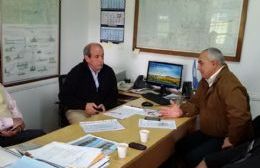 Celi presentó sus inquietudes ante las autoridades del Consorcio Puerto La Plata