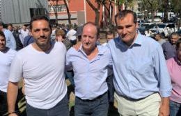 Mincarelli en Avellaneda junto a Magario, Kicillof y Máximo: "Acá se respira unidad"