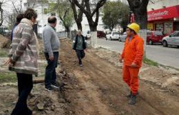 Concejales oficialistas supervisaron obras municipales