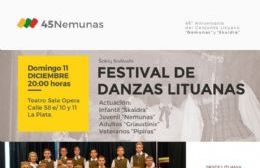 Gran Festival de Danzas con una visita de lujo desde Lituania