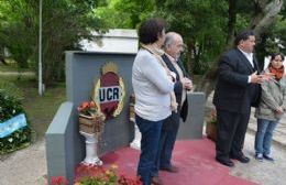 Se inauguró un “monumento homenaje” a militantes radicales