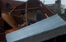 Urgente pedido solidario: El temporal destrozó la casilla de una familia y necesitan levantarla
