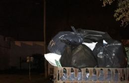 Nedela declaró la emergencia sanitaria por la acumulación de residuos en la vía pública
