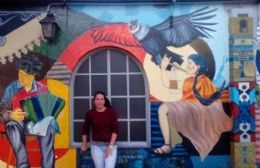 La poeta misionera María Belén Silva confiesa que desde pisó Berisso sintió un “caudal de inspiración”