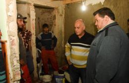 Nedela supervisó las remodelaciones realizadas en el Hogar Municipal de Ancianos