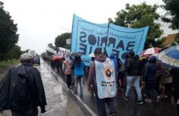 Protesta de movimientos sociales: "Crece la miseria en los barrios"