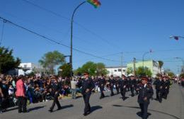 Se realizó el desfile de colectividades 2016