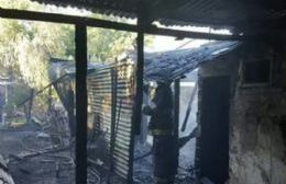 Cuantiosos daños por incendio en una casa de 162 entre 28 y 29
