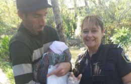 Policías ayudaron a dar a luz a una mujer en una isla de Ensenada