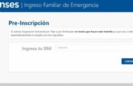 Se prorroga la pre-inscripción al Ingreso Familiar de Emergencia