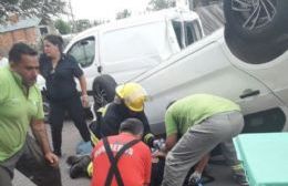 Violento choque en Villa Progreso