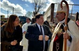 Nedela y el arzobispo Fernández participaron las Fiestas Patronales en la Parroquia María Reina