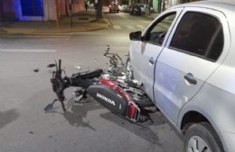 Un herido por choque en Montevideo y 5