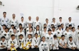 Jóvenes taekwondistas dieron un nuevo paso en su aprendizaje