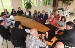 Nedela se reunió con los referentes de Cáritas regional