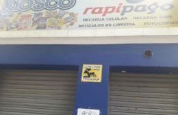 Kiosco asaltado hace una semana no puede ofrecer el servicio de RapiPago
