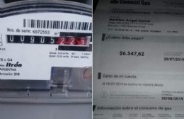 Controles necesarios entre las boletas y los medidores de gas