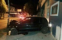 Un joven de 18 años despistó en plena Avenida Montevideo