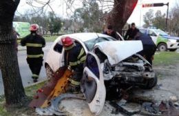 Seis jóvenes hospitalizadas producto de un choque en Génova y 154