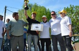Juan Digdan se quedó con el premio mayor en la Fiesta de la Corvina