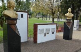 Restauraron los monumentos de Perón y Eva Duarte