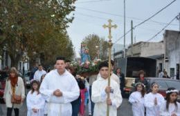 Procesión y misa en el marco de las Fiestas Patronales y del Centenario de la Parroquia María Auxiliadora