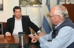 Nedela se reunió con el presidente del Consorcio del Puerto La Plata