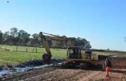 Comenzaron los trabajos de construcción del camino de acceso al nuevo edificio de la Escuela Agraria