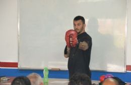 Se realizó la capacitación de boxeo a cargo del excampeón Mariano Plotinsky