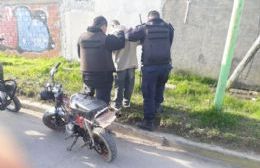 Circulaba con una moto robada y terminó preso