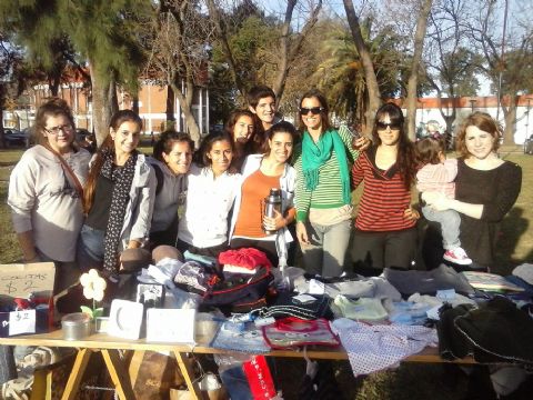 El Hogar Don Bosco realizó una feria en el Parque Cívico con el fin de solventar gastos de la institución