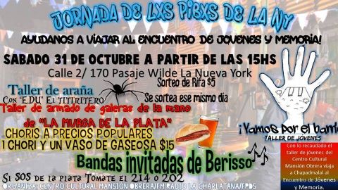 Jornada cultural de los pibes y las pibas de la Nueva York